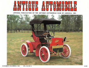 ANTIQUE AUTOMOBILE 1984 NOV - '08 PONTIAC, '15 BREWSTER, '89 WHITNEY STEAMER